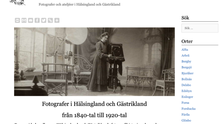 Fotografer i Hälsingland
