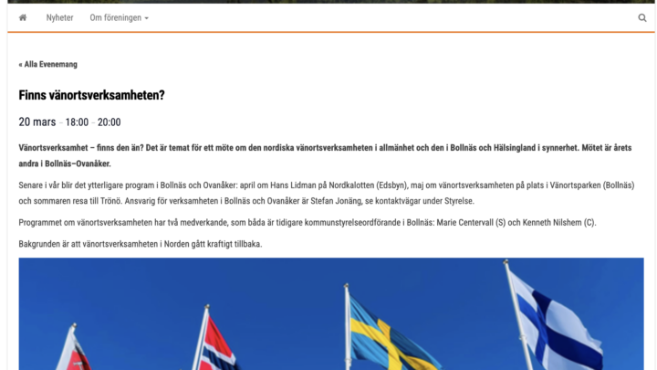 Vänortsparken i Bollnäs – finns den?